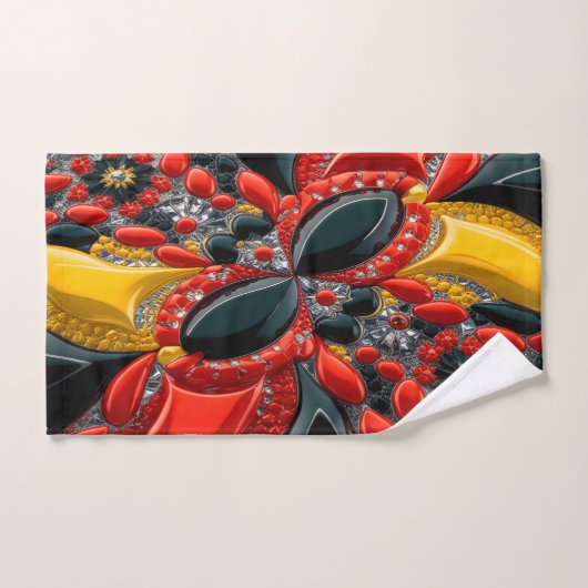 Handdoek met Duitse kleuren (Handdoek)