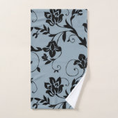 handdoek met floreel patroon (Handdoek)