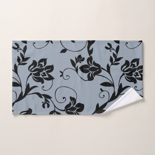 handdoek met floreel patroon (Handdoek)