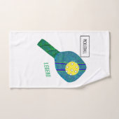 Handdoek met handdoek aan de rand (Handdoek)