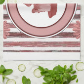 handdoek met handdoek gestript (Gevouwen)