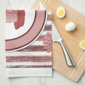 handdoek met handdoek gestript (Quarter Fold)