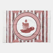 handdoek met handdoek gestript (Horizontaal)