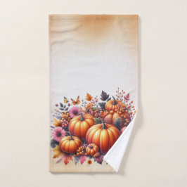 Handdoek met herfst- of Thanksgiving thema