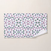 Handdoek met ingewikkeld bloem- en geometrisch pat (Handdoek)