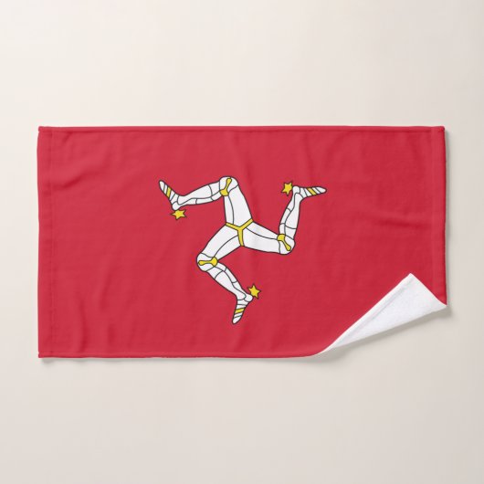 Handdoek met Isle of Man Flag, Verenigd Koninkrijk (Handdoek)