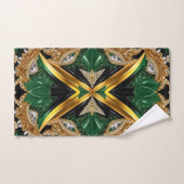 Handdoek met Jamaicaanse kleuren (Handdoek)