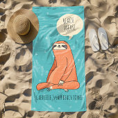 Handdoek met lade-dagklep