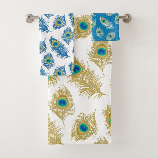 Handdoek met pauwenveer (Insitu)