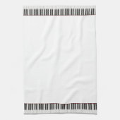 handdoek met pianotoetsenbord (Verticaal)