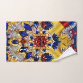 Handdoek met Roemeense kleuren (Handdoek)