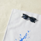 handdoek met Roos Compass (In situ)