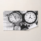 handdoek met uurwerk (Handdoek)