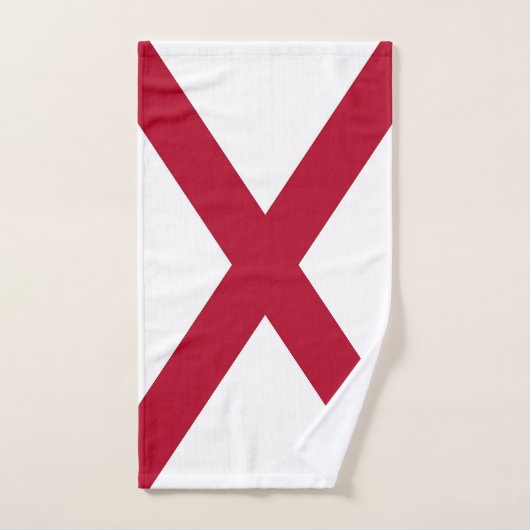 Handdoek met vlag van Alabama State, Verenigde Sta (Handdoek)
