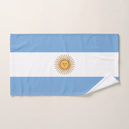Handdoek met vlag van Argentinië (Handdoek)