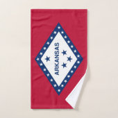 Handdoek met vlag van Arkansas State, Verenigde St (Handdoek)