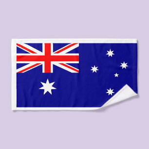 Handdoek met vlag van Australië