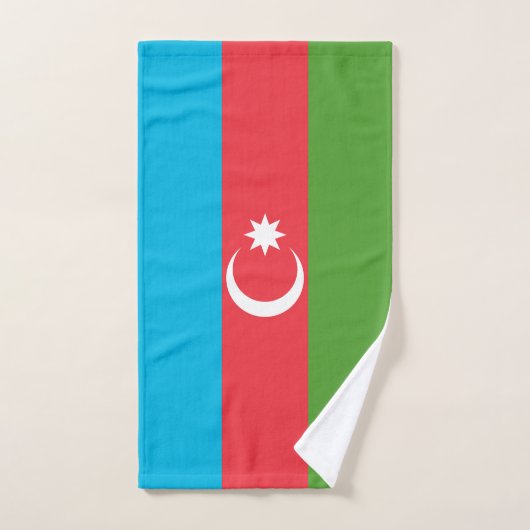 Handdoek met vlag van Azerbeidzjan (Handdoek)