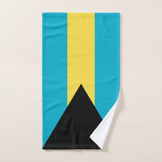 Handdoek met vlag van Bahama's (Handdoek)