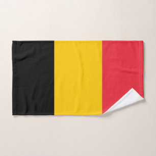 Handdoek met vlag van België