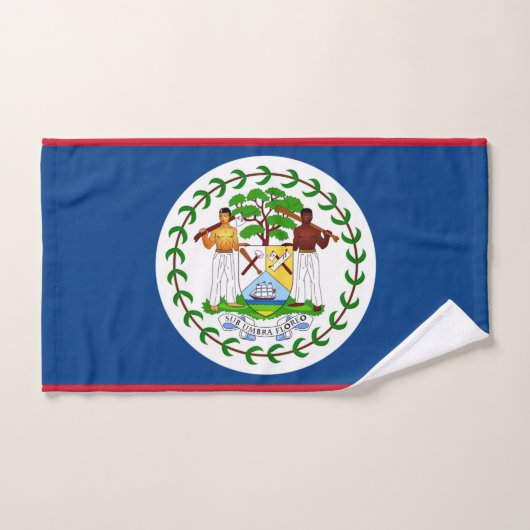 Handdoek met vlag van Belize (Handdoek)