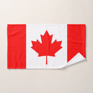 Handdoek met vlag van Canada