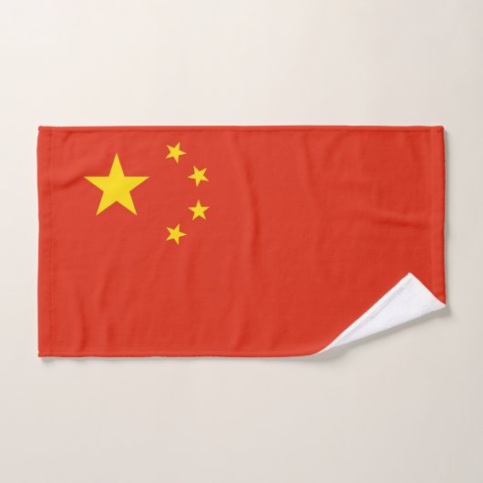 Handdoek met vlag van China (Handdoek)