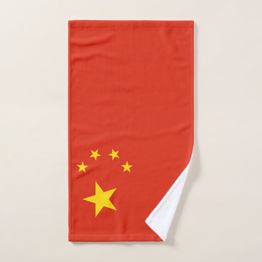 Handdoek met vlag van China (Handdoek)