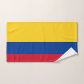 Handdoek met vlag van Colombia (Handdoek)