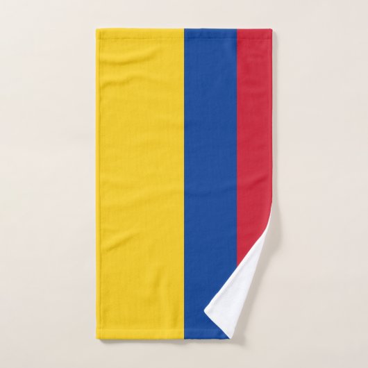Handdoek met vlag van Colombia (Handdoek)