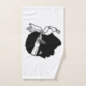 Handdoek met vlag van Corsica, Frankrijk (Handdoek)