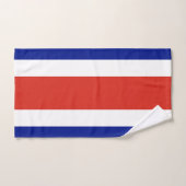 Handdoek met vlag van Costa Rica (Handdoek)