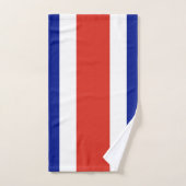 Handdoek met vlag van Costa Rica (Handdoek)
