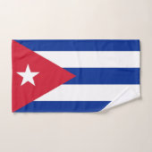 Handdoek met vlag van Cuba (Handdoek)