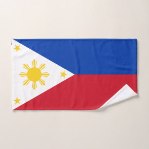 Handdoek met vlag van de Filipijnen