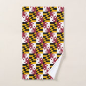 Handdoek met vlag van de staat Maryland, VS (Handdoek)