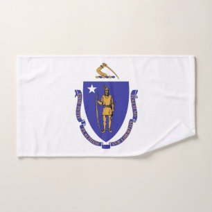 Handdoek met vlag van de staat Massachusetts, Vere
