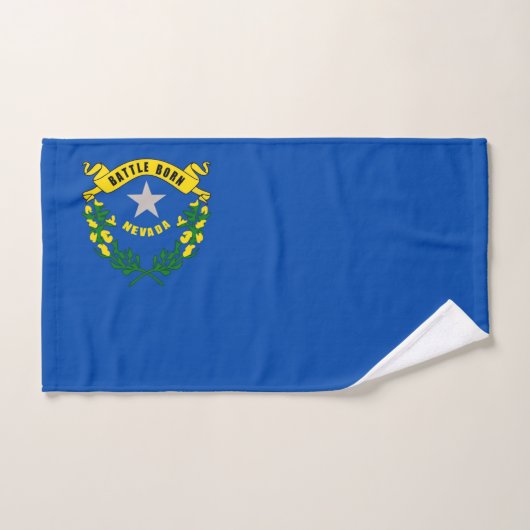 Handdoek met vlag van de staat Nevada, VS (Handdoek)
