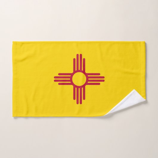 Handdoek met vlag van de staat New Mexico, Verenig (Handdoek)