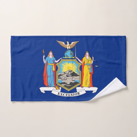 Handdoek met vlag van de staat New York, VS (Handdoek)