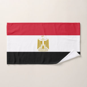 Handdoek met vlag van Egypte