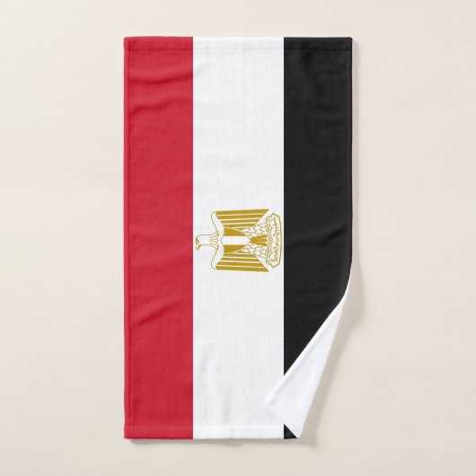 Handdoek met vlag van Egypte (Handdoek)