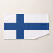 Handdoek met vlag van Finland (Handdoek)