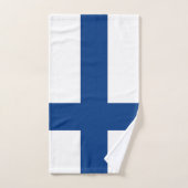 Handdoek met vlag van Finland (Handdoek)