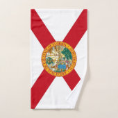 Handdoek met vlag van Florida State, Verenigde Sta (Handdoek)