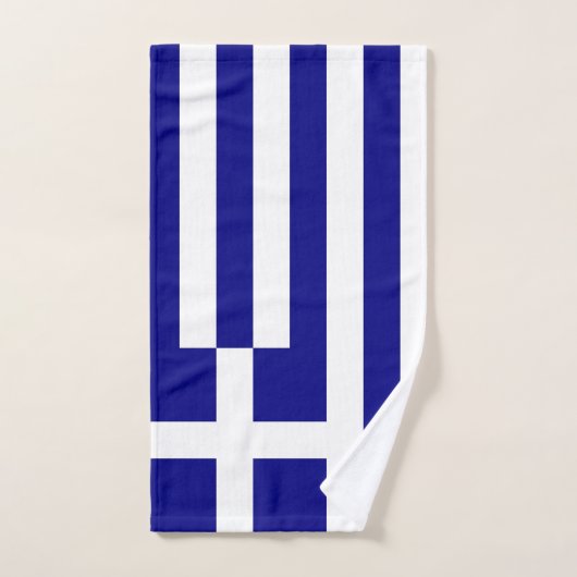 Handdoek met vlag van Griekenland (Handdoek)
