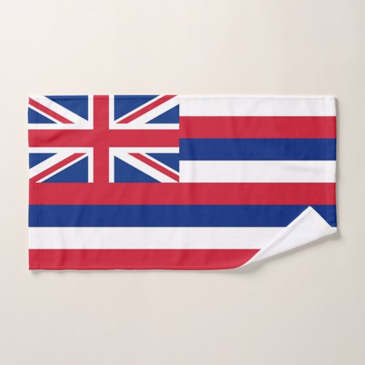 Handdoek met vlag van Hawaii State, Verenigde Stat (Handdoek)