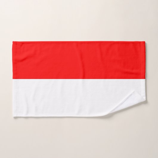 Handdoek met vlag van Indonesië (Handdoek)