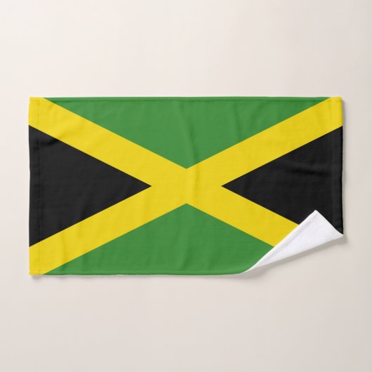 Handdoek met vlag van Jamaica (Handdoek)