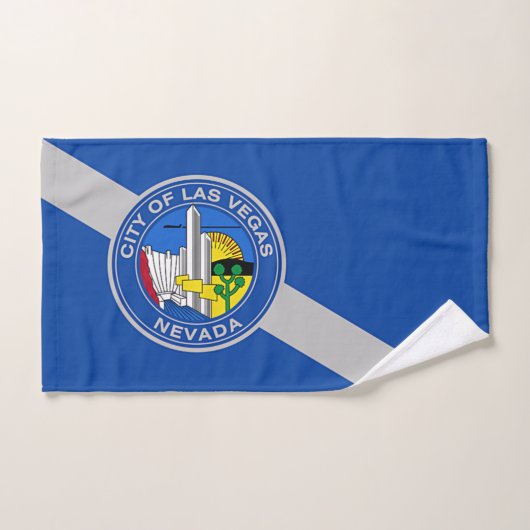 Handdoek met vlag van Las Vegas City, VS (Handdoek)